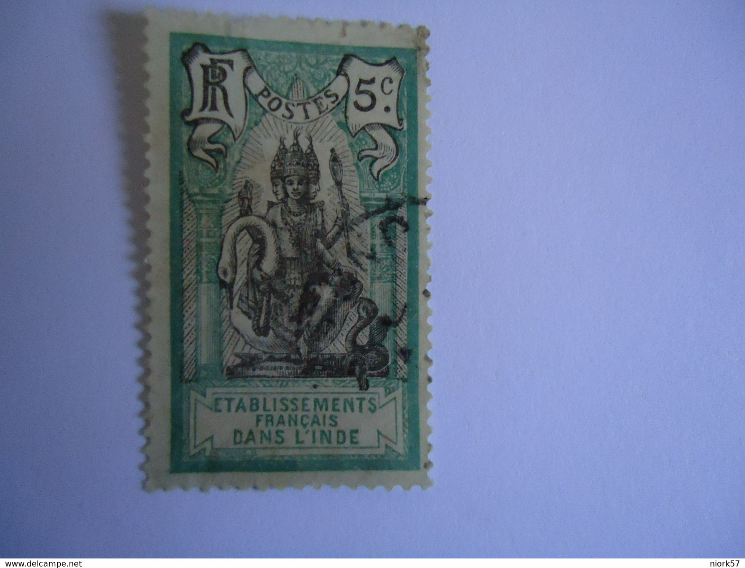 INDIA  FRANCE USED      STAMPS - Andere & Zonder Classificatie