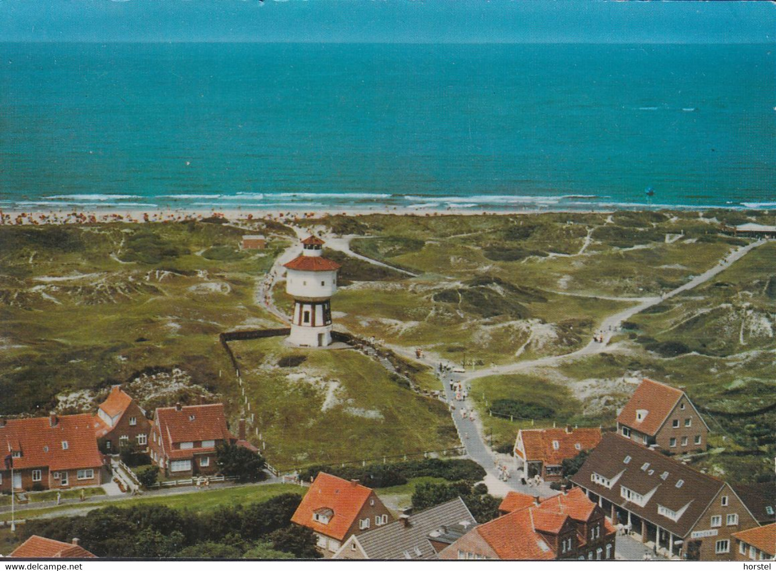 D-26465 Langeoog - Nordsee - Wasserturm - Luftbild - Langeoog