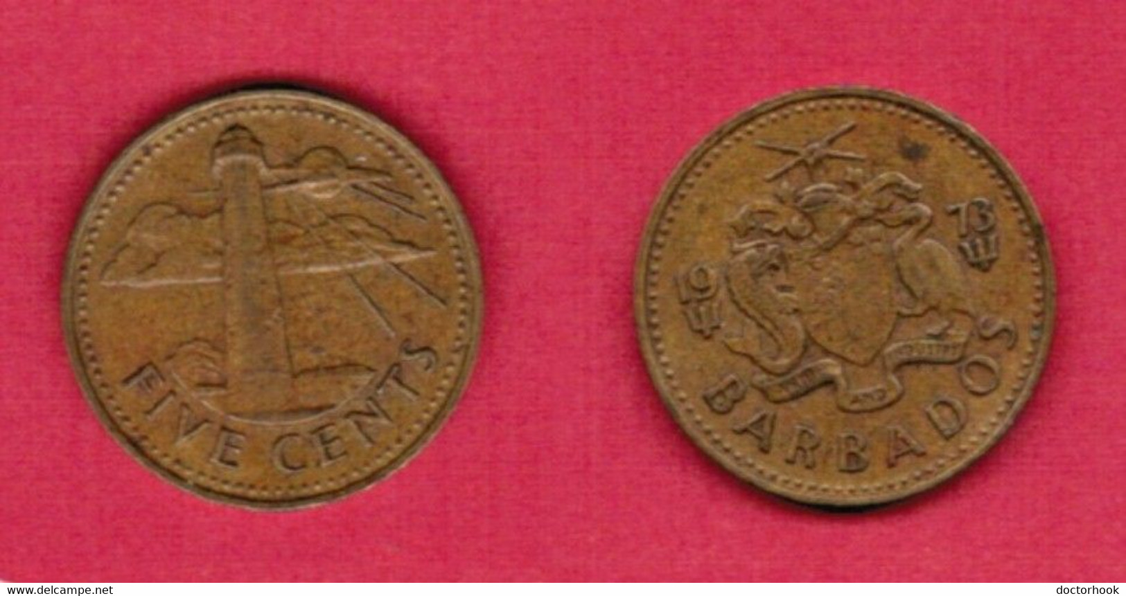 BARBADOS  5 CENTS 1973 (KM # 11) #6288 - Barbados