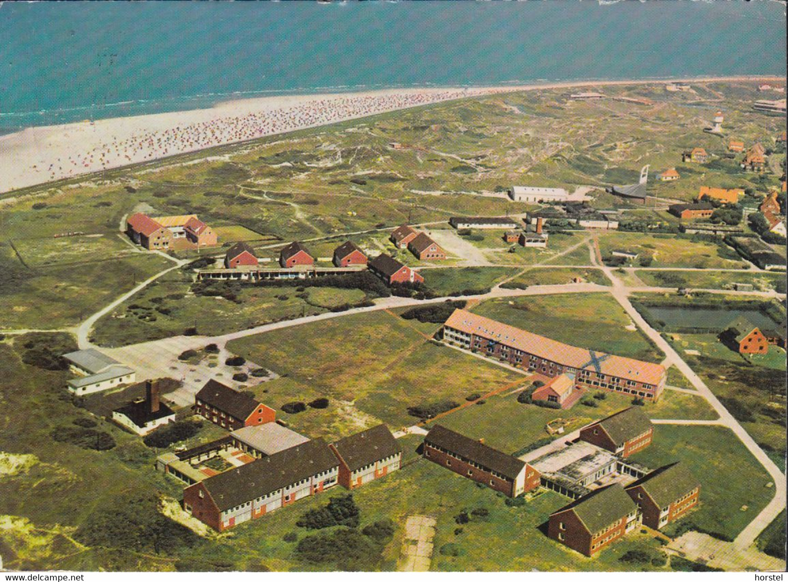 D-26465 Langeoog - Nordsee - Insel - Schullandheim - Luftbild - Aerial View - Nice Stamp - Langeoog