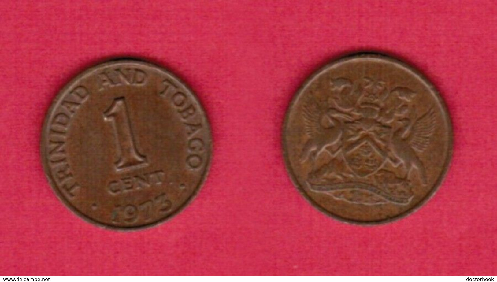 TRINIDAD & TOBAGO  1 CENT 1973 (KM # 1) #6293 - Trinidad & Tobago