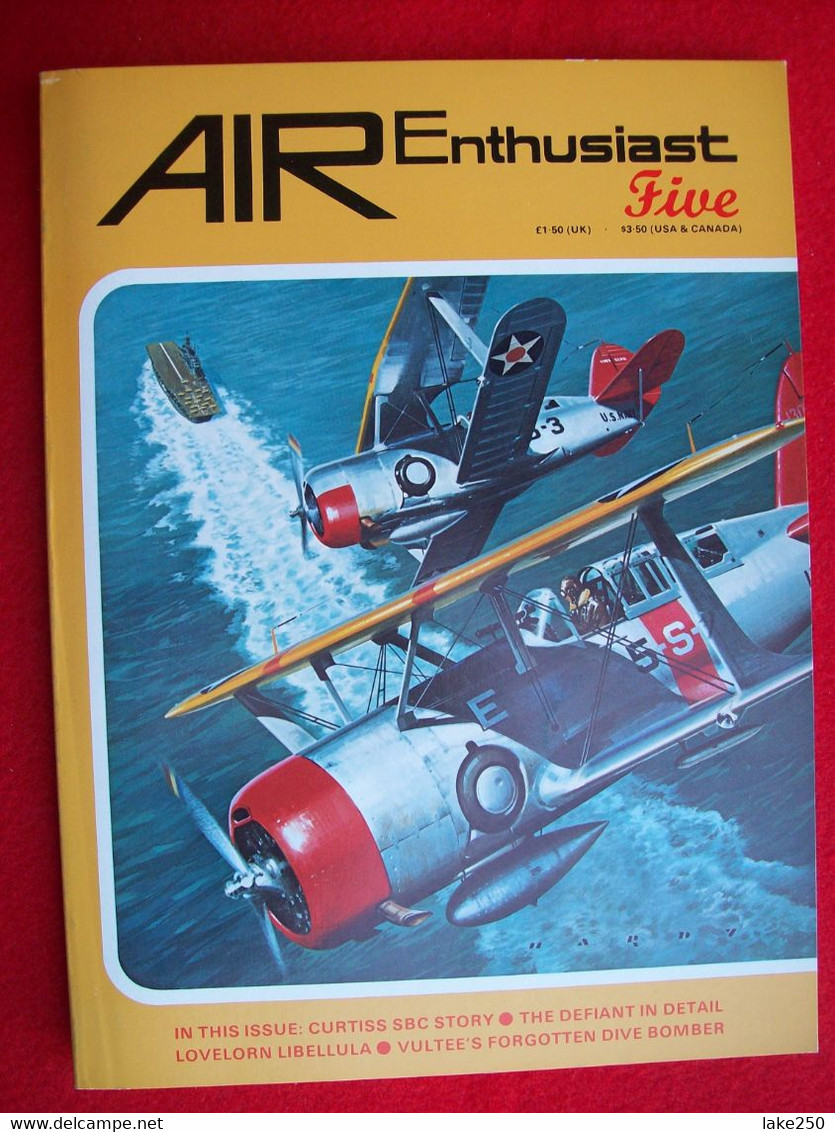 AIR ENTHUSIAST - N° 5 Del 1978 AEREI AVIAZIONE AVIATION AIRPLANES - Transports