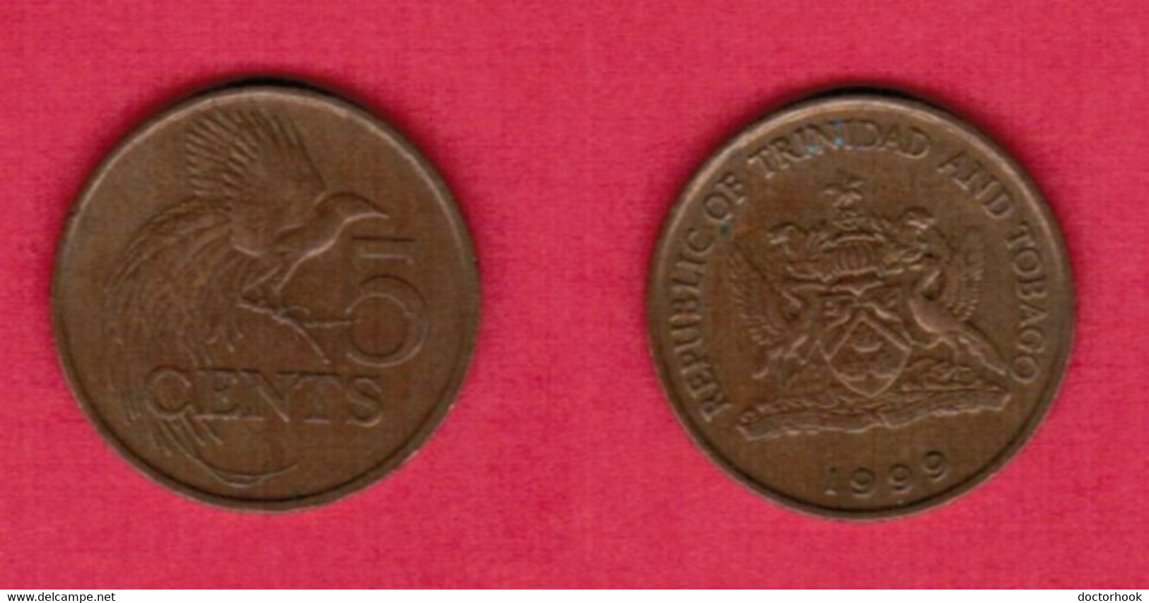 TRINIDAD & TOBAGO  5 CENTS 1999 (KM # 30) #6294 - Trinidad & Tobago