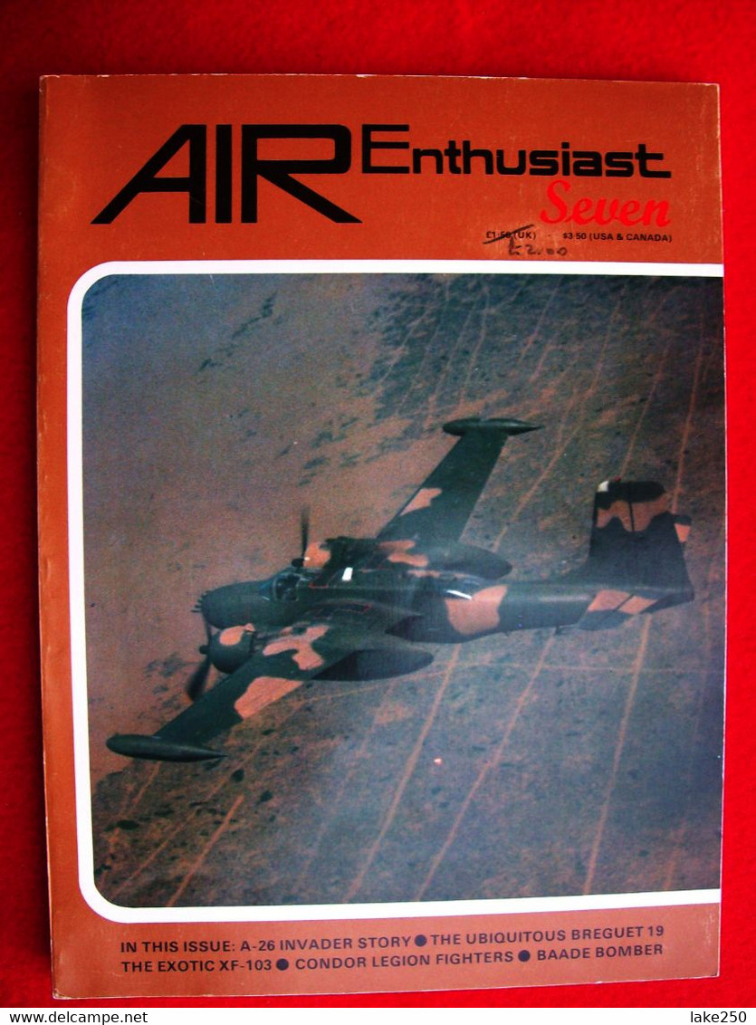 AIR ENTHUSIAST - N° 7 Del 1978 AEREI AVIAZIONE AVIATION AIRPLANES - Verkehr