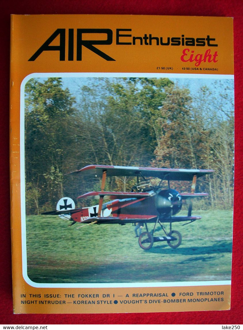 AIR ENTHUSIAST - N° 8 Del 1978 AEREI AVIAZIONE AVIATION AIRPLANES - Transportation