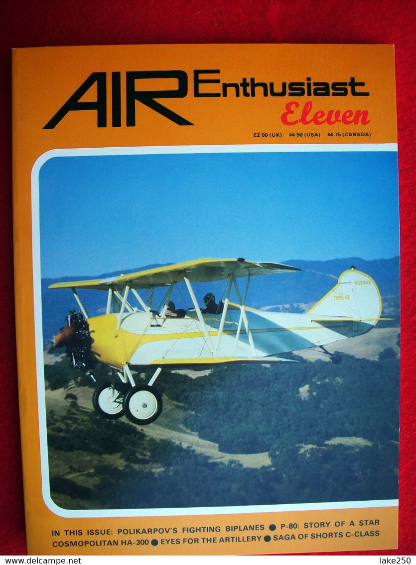 AIR ENTHUSIAST - N° 11 Del 1979 AEREI AVIAZIONE AVIATION AIRPLANES - Transportation