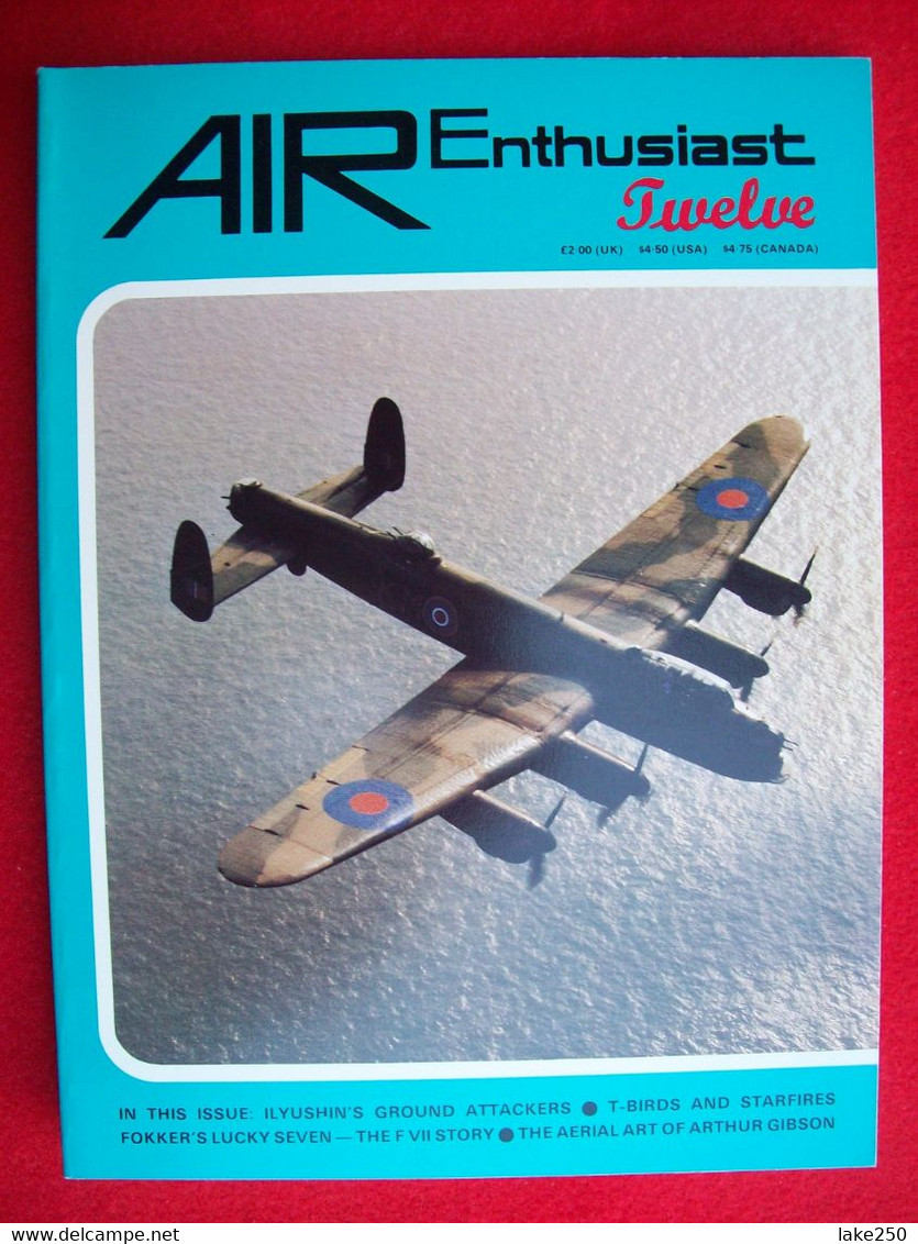 AIR ENTHUSIAST - N° 12 Del 1980 AEREI AVIAZIONE AVIATION AIRPLANES - Transportation