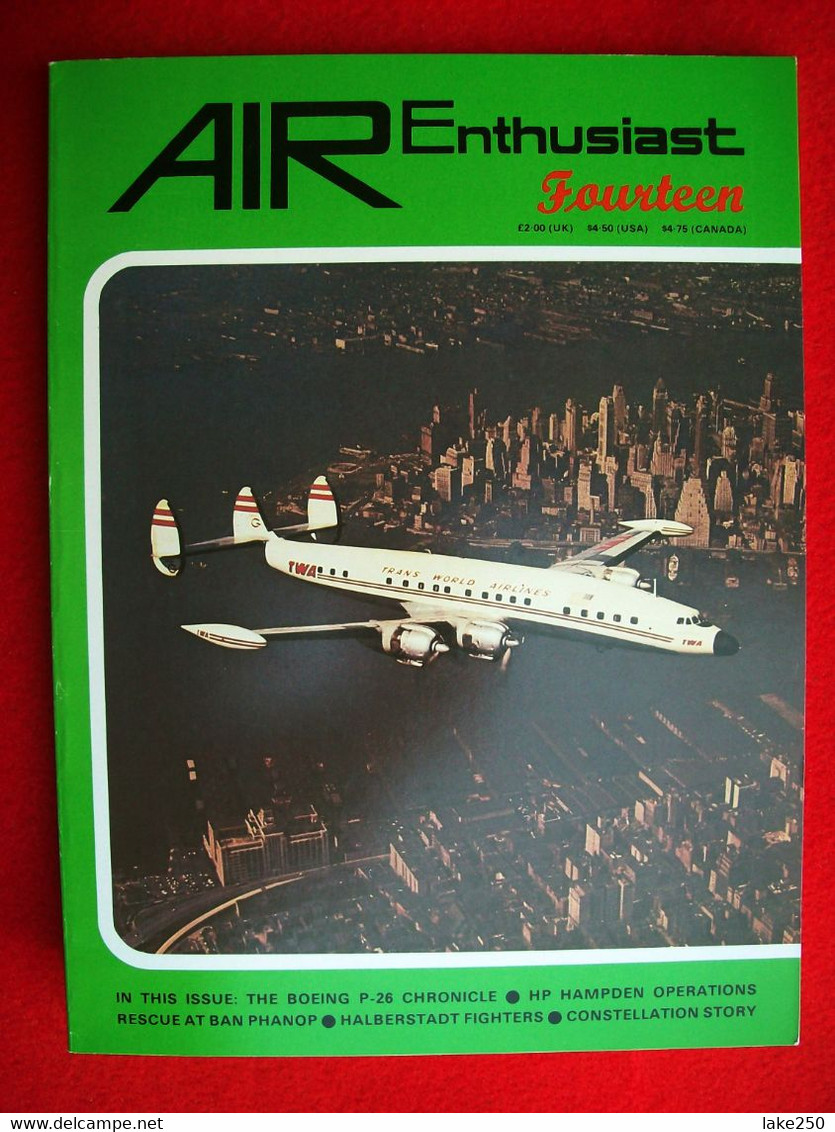 AIR ENTHUSIAST - N° 14 Del 1980 AEREI AVIAZIONE AVIATION AIRPLANES - Verkehr