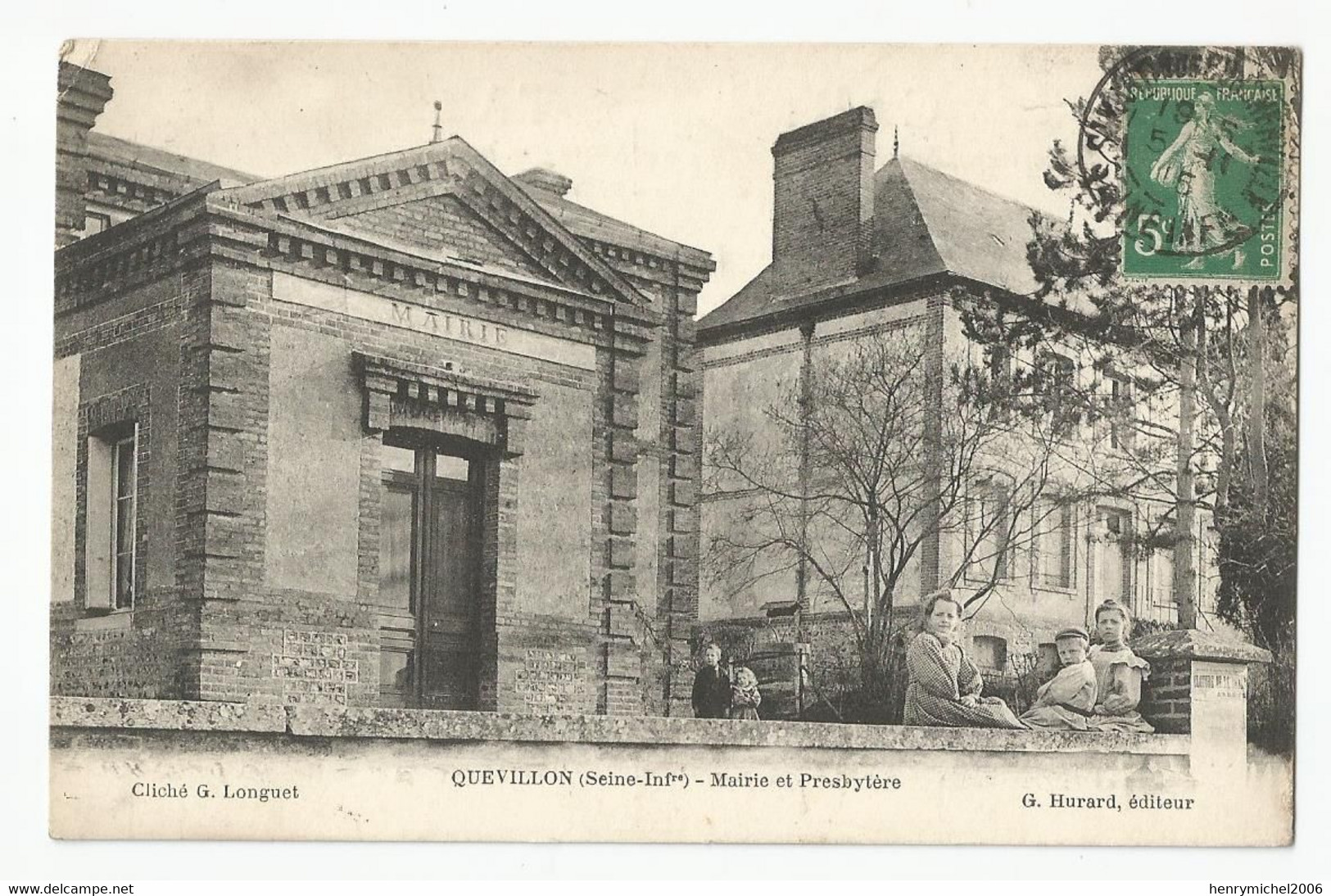 76 Quevillon Mairie Et Presbytère - Other & Unclassified