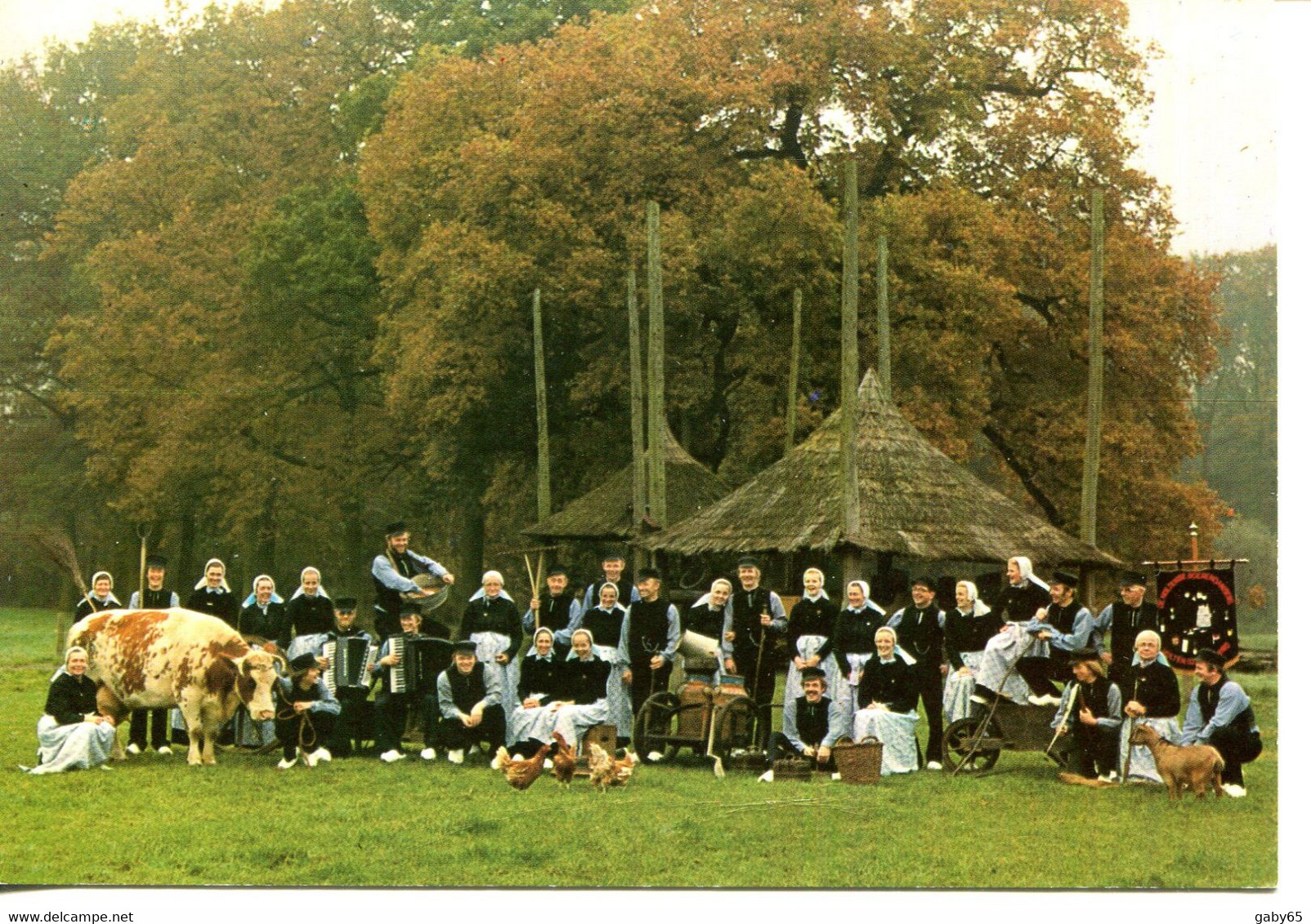 PAYS BAS. HOLTEN.FOLKLORISTISCHE BOERENDANSGROEP. - Holten