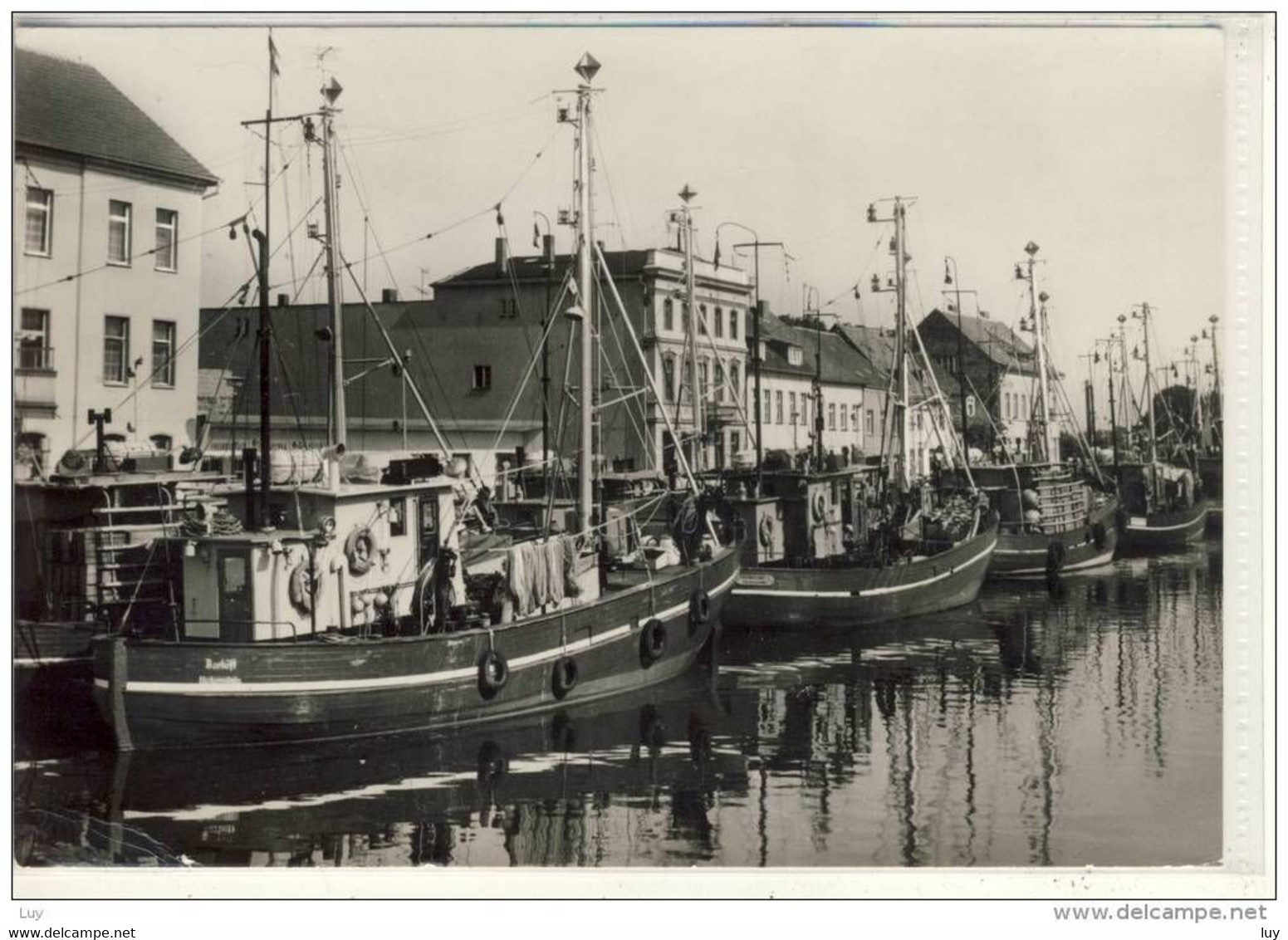 Ueckermünde - Am Hafen,  Gel. 1979 - Ueckermuende