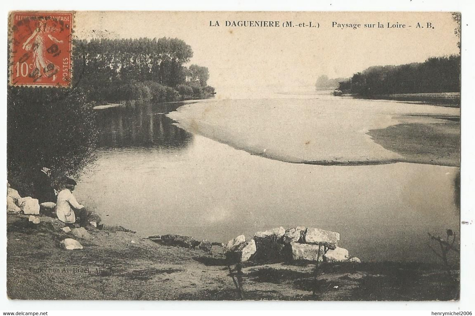 49 Maine Et Loire La Daguenière Paysage Sur La Loire - Otros & Sin Clasificación