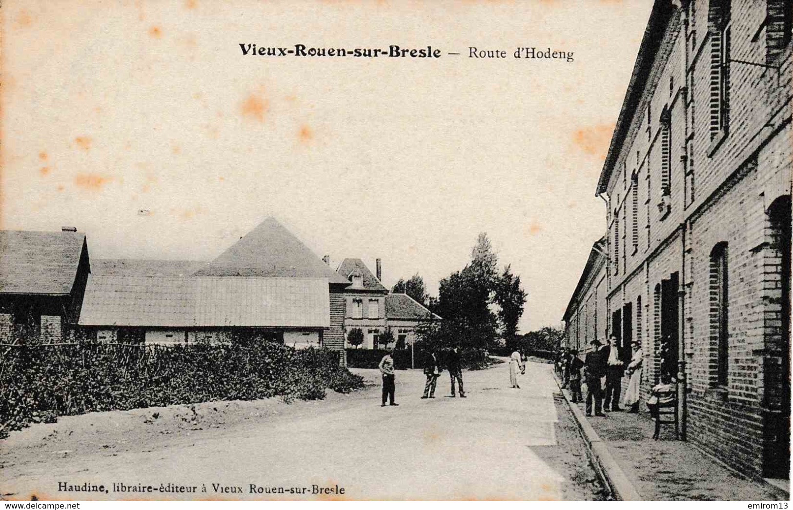 76 Vieux Rouen Sur Bresle Route D’Hodeng - Altri & Non Classificati