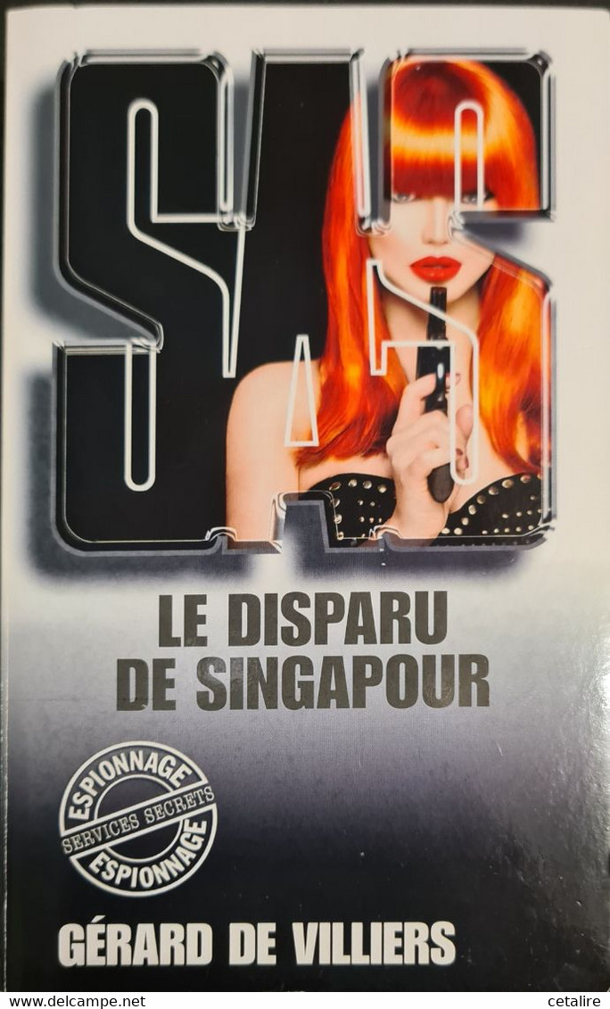 SAS Le Disparu De Singapour  +++COMME NEUF+++ LIVRAISON GRATUITE+++ - SAS