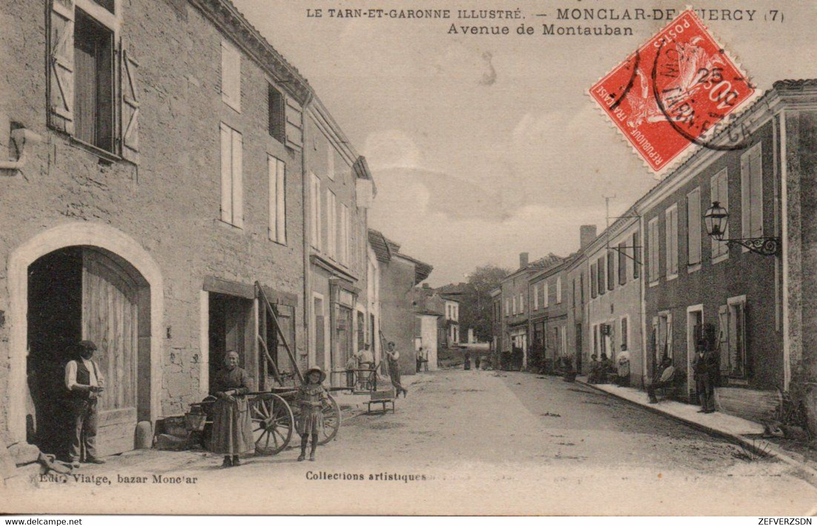 82 MONCLAR DE QUERCY AVENUE ANIMATION TARN ET GARONNE MONTAUBAN - Montclar De Quercy