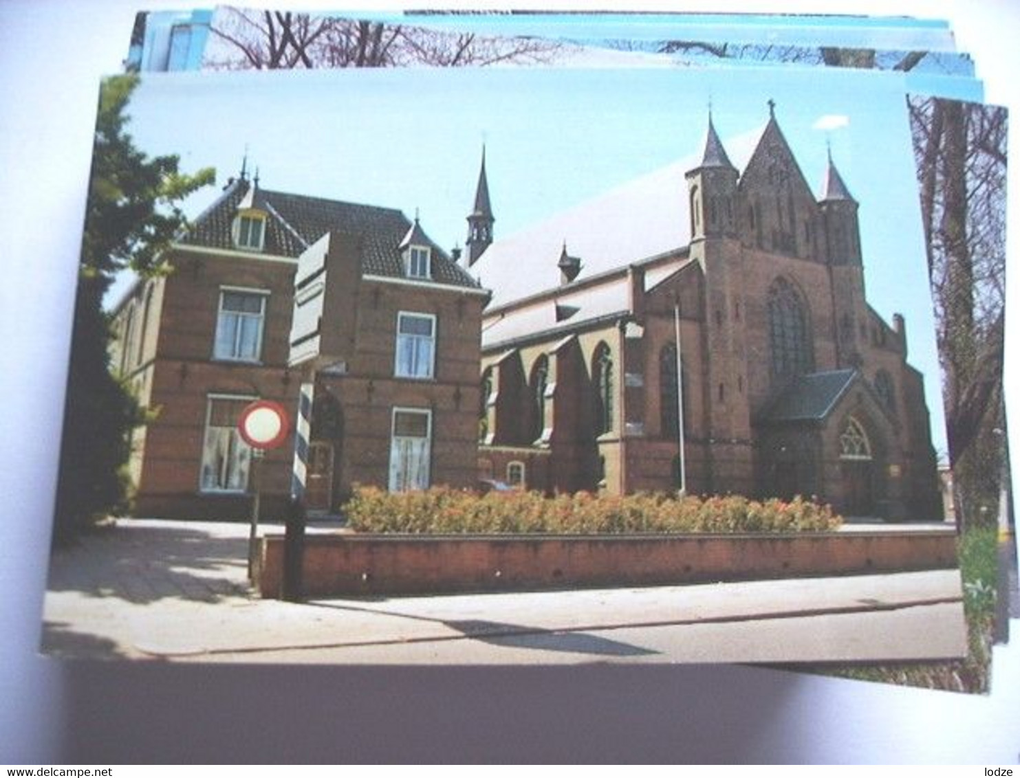 Nederland Holland Pays Bas Goor Met RK Kerk En Pastorie - Goor