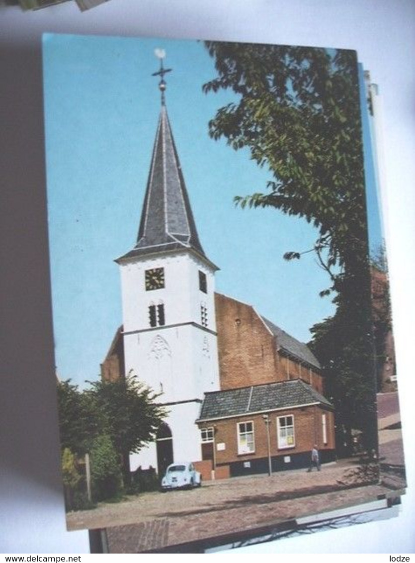 Nederland Holland Pays Bas Holten Met Fraaie Nederlands Hervormde Kerk En VW Kever - Holten