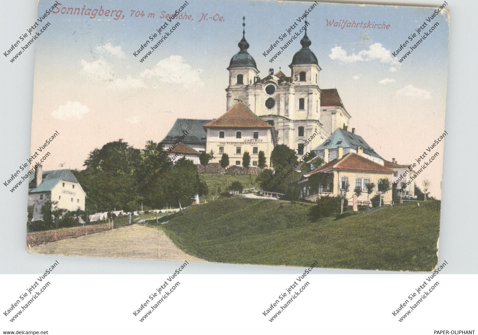 A 3331 SONNTAGSBERG, Basilika, Gasthof - Sonntaggsberg