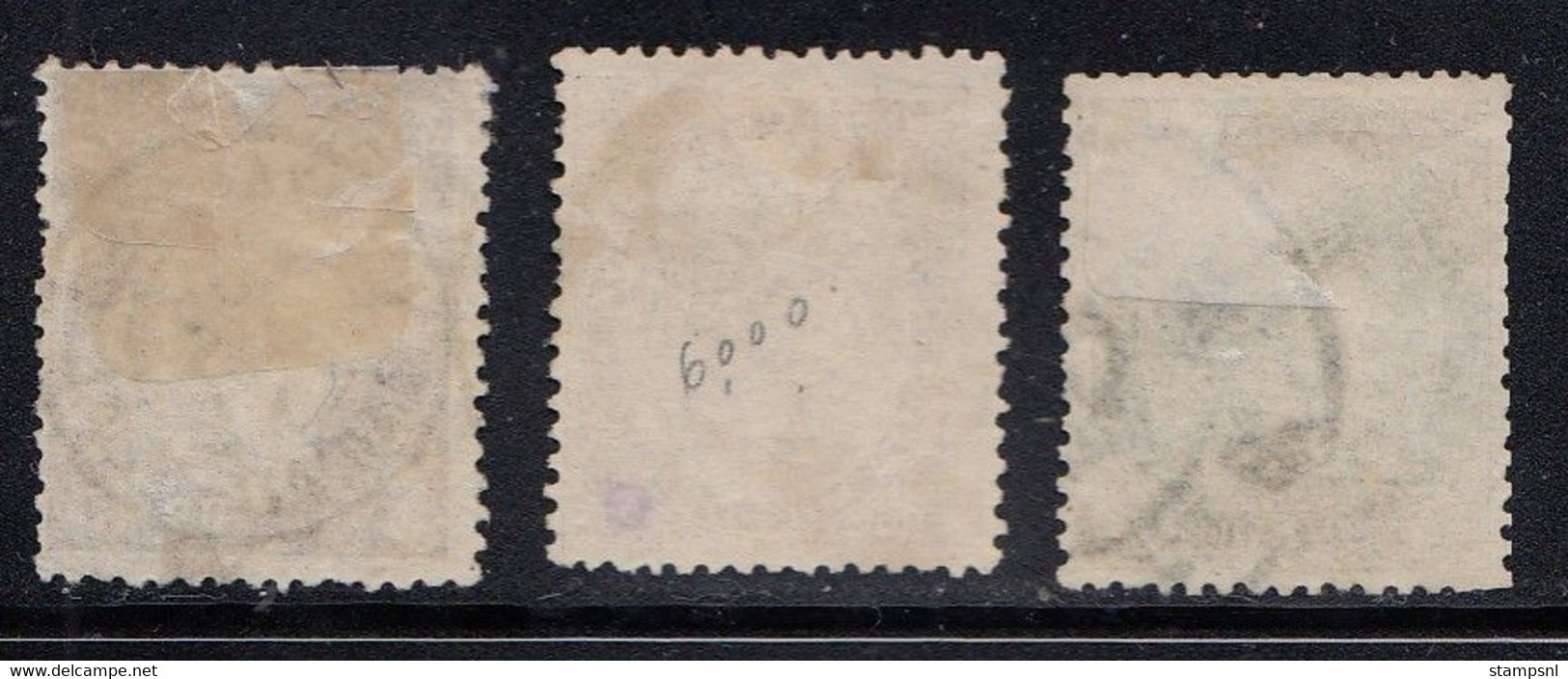 Spain - 1868 - 50m-200m - Yv. 98-100 - Used - Usados