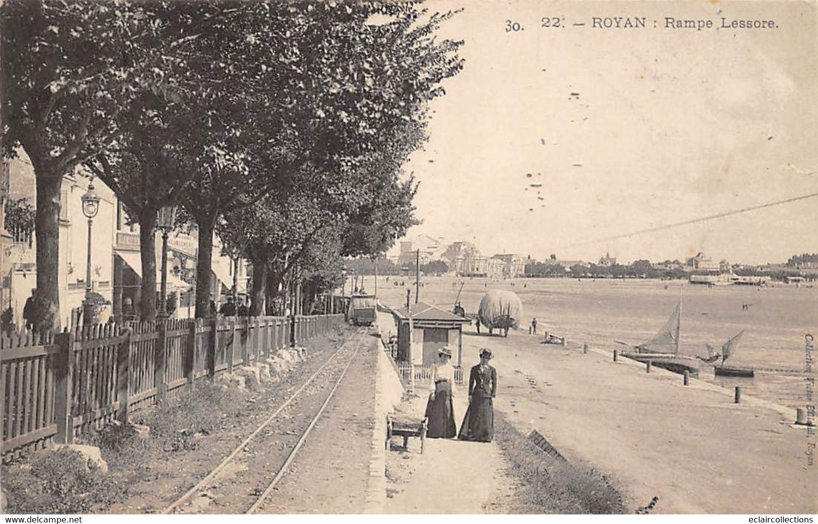 Tramway De La Grande Côte          17       Royan    Tram Et Rampe Lessore     N°22    (voir Scan) - Sonstige & Ohne Zuordnung