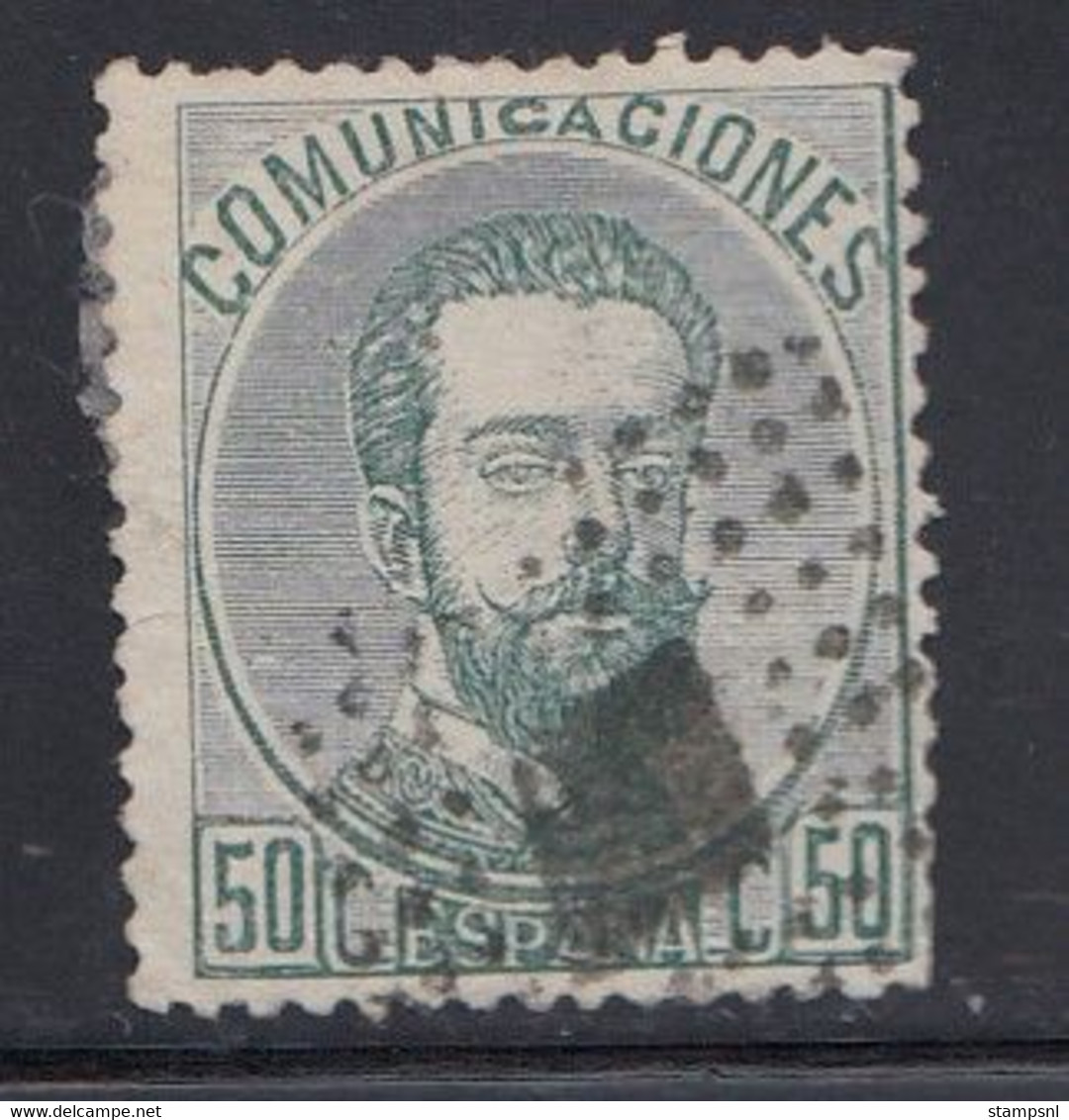 Spain - 1872-73 - 50c - Yv. 125 - Used - Usados