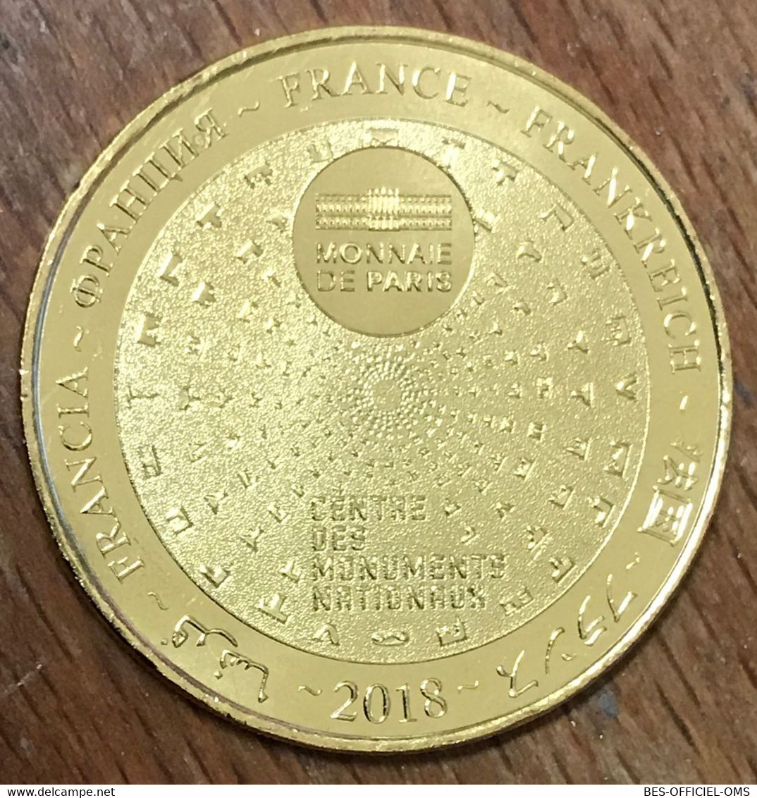 75001 PARIS LA CONCIERGERIE 2018 MÉDAILLE SOUVENIR MONNAIE DE PARIS JETON TOURISTIQUE TOKEN MEDALS COINS - 2018