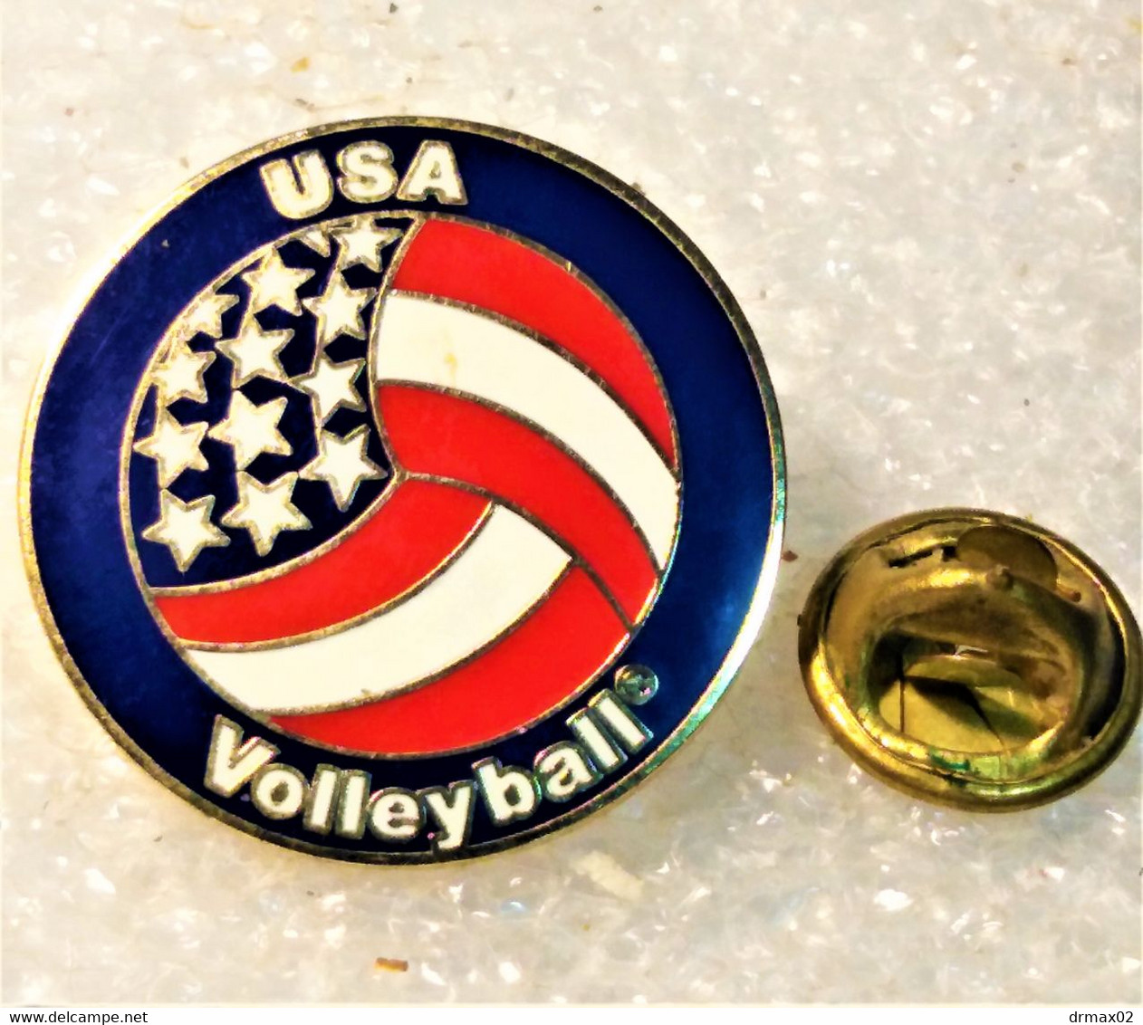 USA VOLLEYBALL FEDERATION - ASSOCIATION AMERICA / Voleibol Pin - Badge ENAMEL - Volleyball