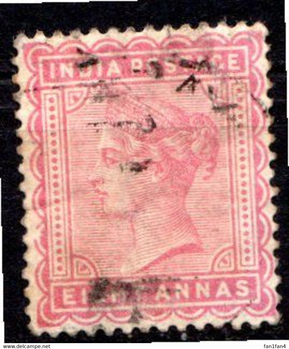 INDE ANGLAISE - (Empire) - 1882-88 - N° 41a - 8 A. Rose-lilas - (Effigie De La Reine Victoria) - 1858-79 Kronenkolonie