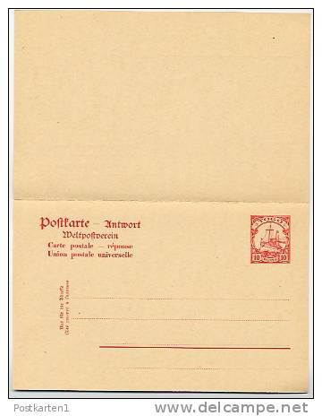 TOGO P15 Antwort-Postkarte  1913  Kat. 7,50 € - Togo