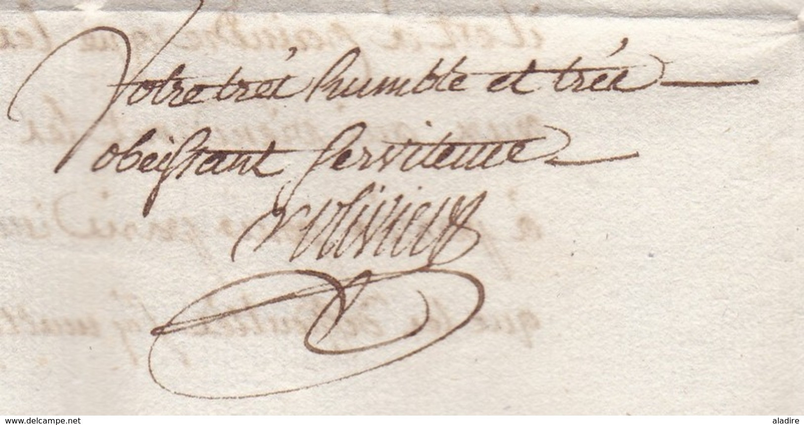 1791 - Marque Postale AGDE, Hérault Sur Lettre Avec Correspondance De 2 P. Vers Montpellier, Hérault - Règne Louis XVI - 1701-1800: Précurseurs XVIII