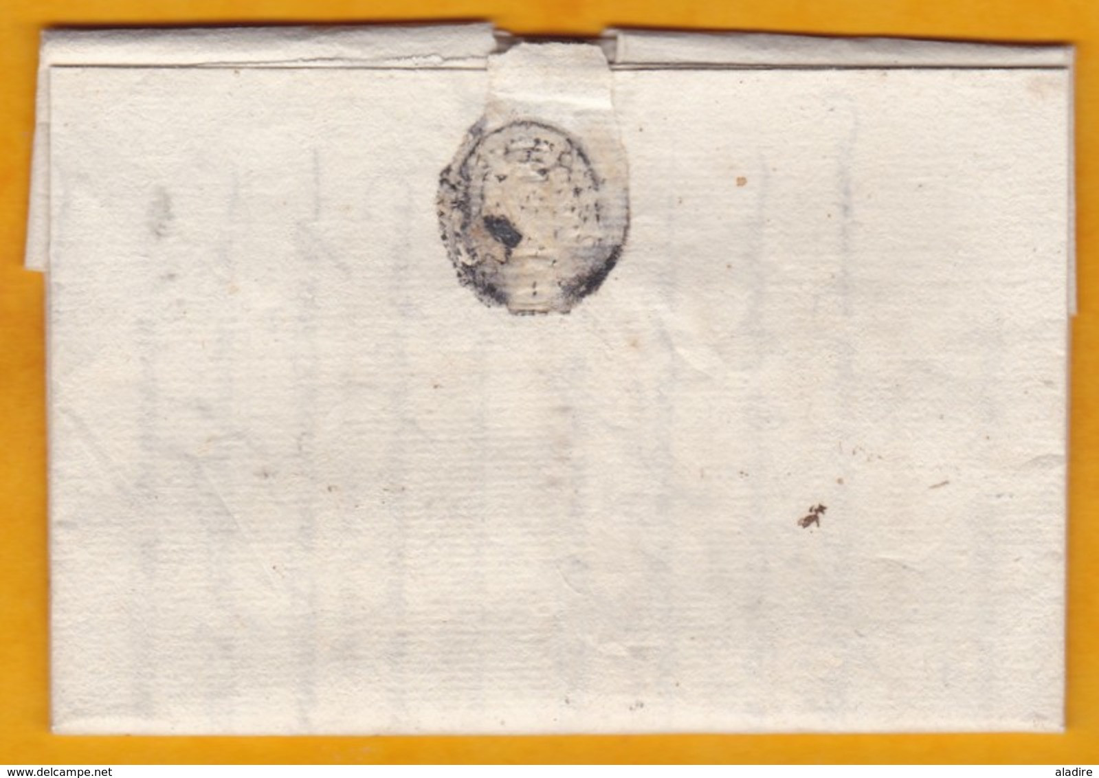 1791 - Marque Postale AGDE, Hérault Sur Lettre Avec Correspondance De 2 P. Vers Montpellier, Hérault - Règne Louis XVI - 1701-1800: Précurseurs XVIII