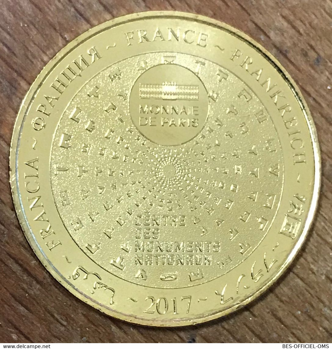 75004 TOURS DE NOTRE DAME DE PARIS MDP 2017 MÉDAILLE SOUVENIR MONNAIE DE PARIS JETON TOURISTIQUE MEDALS TOKENS COINS - 2017