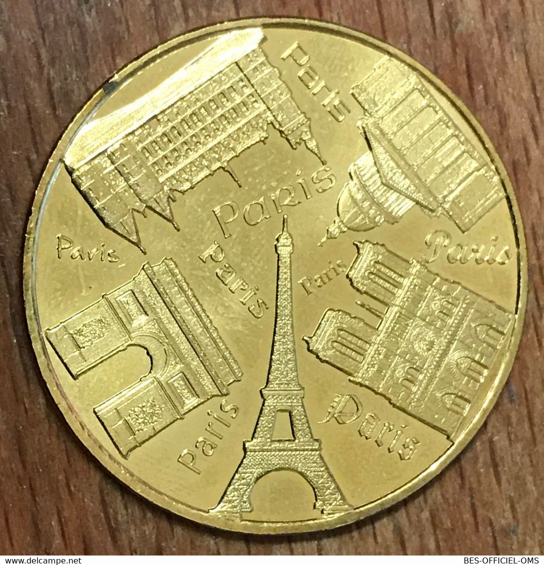 75004 TOURS DE NOTRE DAME DE PARIS 2016 MÉDAILLE SOUVENIR MONNAIE DE PARIS JETON TOURISTIQUE MEDALS TOKENS COINS - 2016