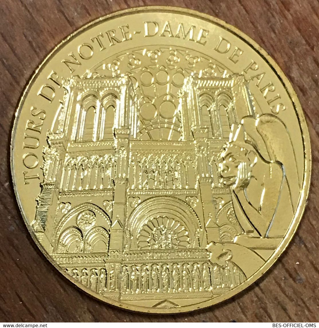 75004 TOURS DE NOTRE DAME DE PARIS 2018 MÉDAILLE SOUVENIR MONNAIE DE PARIS JETON TOURISTIQUE MEDALS TOKENS COINS - 2018