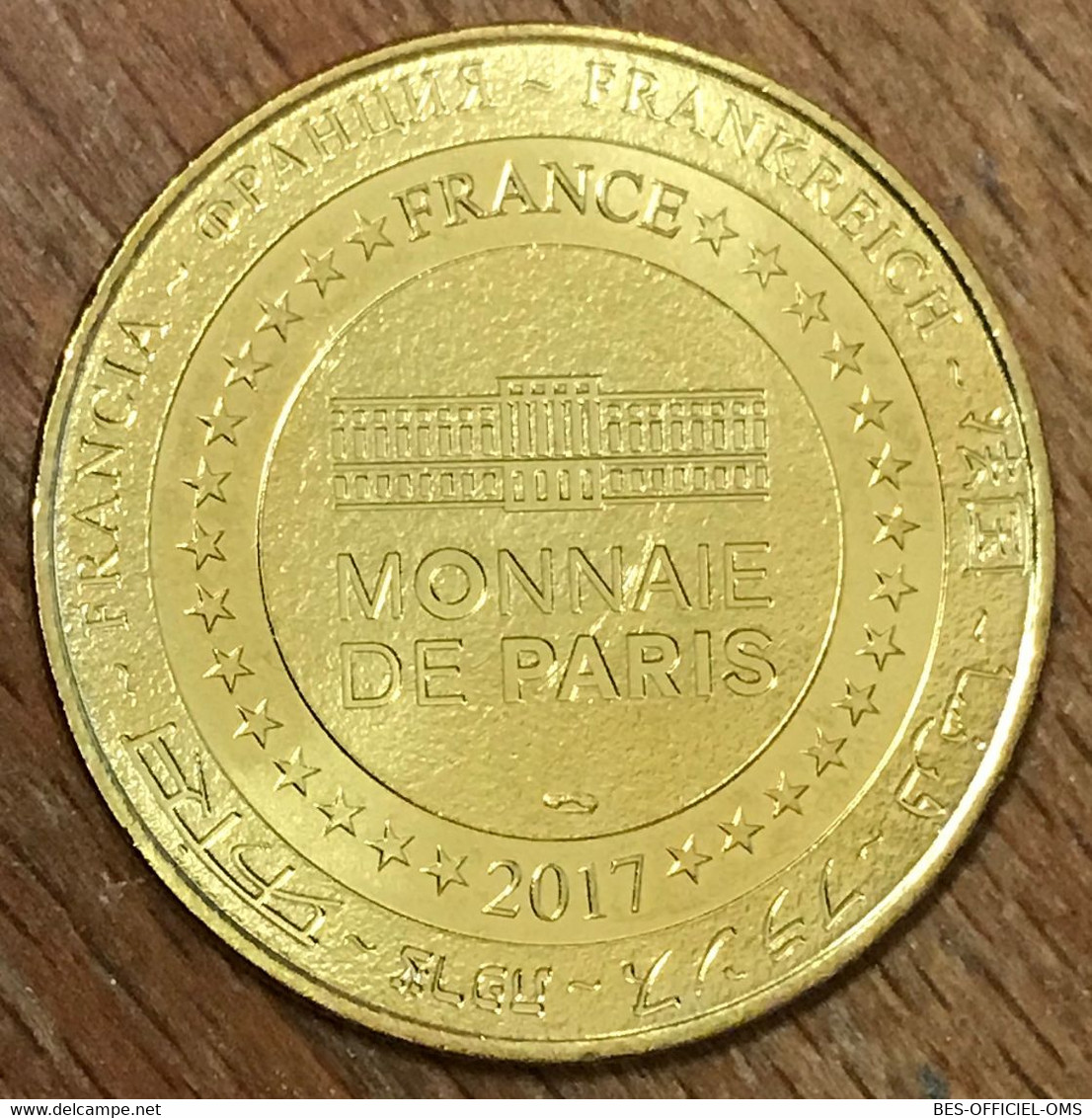 75004 CRYPTE DE NOTRE DAME DE PARIS JULIEN EMPEREUR MDP 2017 MÉDAILLE MONNAIE DE PARIS JETON MEDALS TOKENS COINS - 2017