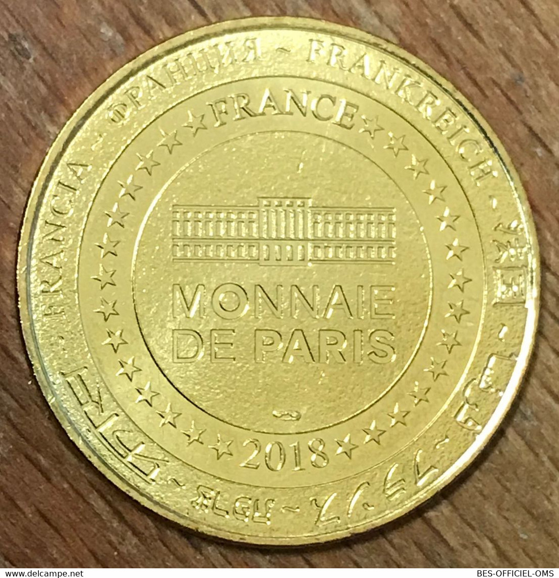 75004 CRYPTE DE NOTRE DAME DE PARIS JULIEN EMPEREUR MDP 2018 MÉDAILLE MONNAIE DE PARIS JETON MEDALS TOKENS COINS - 2018