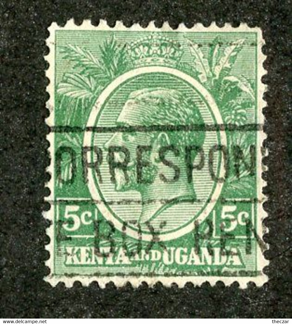 BC 3878 Offers Welcome! 1922 SG.78 Used - Kenya & Oeganda