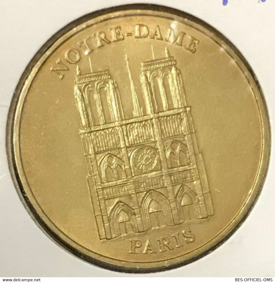 75004 NOTRE DAME DE PARIS MDP 2004 B MÉDAILLE SOUVENIR MONNAIE DE PARIS JETON TOURISTIQUE MEDALS TOKENS COINS - 2004