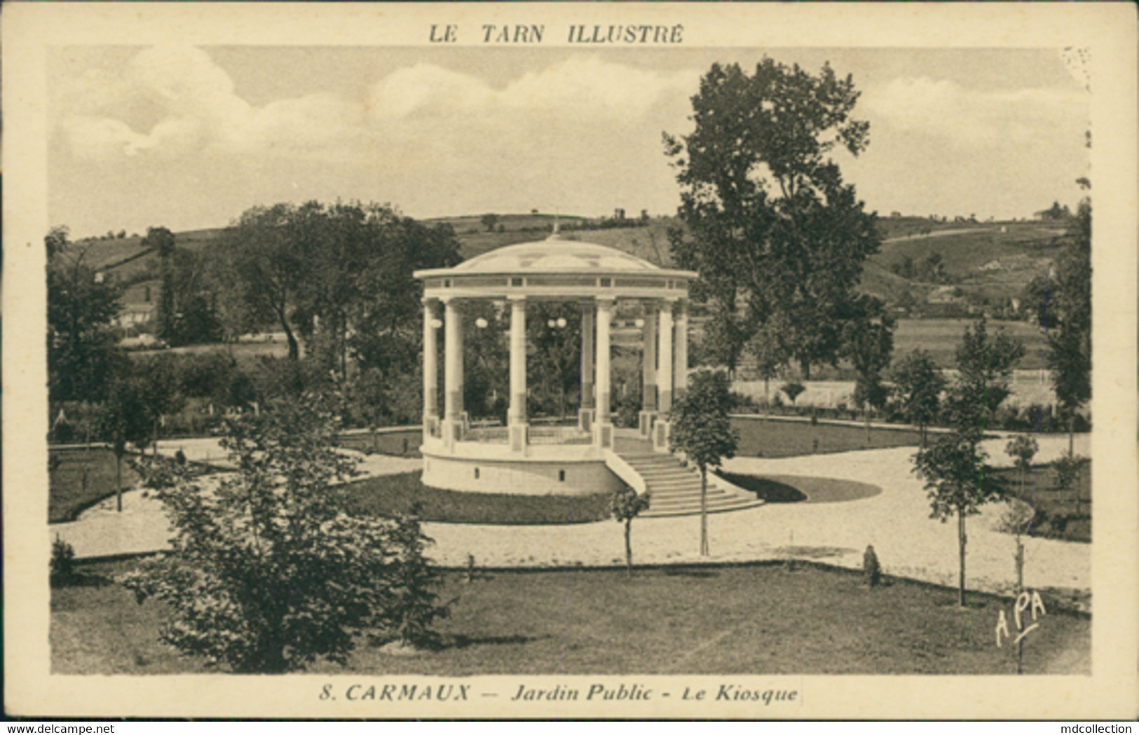 81 CARMAUX / Jardin Public - Le Kiosque / - Carmaux