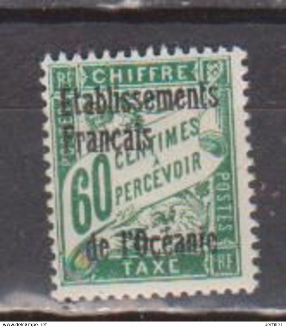 OCEANIE         N°  YVERT   TAXE 6   NEUF AVEC CHARNIERES   (Charn  2/20 ) - Timbres-taxe