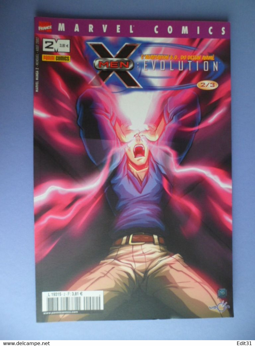 XMen Marvel Comics EVOLUTION - 2/3 - Aout 2002 - - XMen