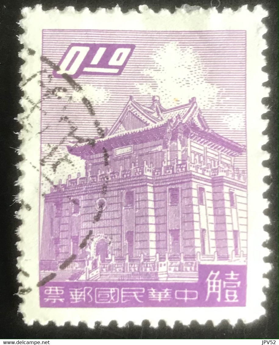 Taiwan - T1/4 - (°)used - 1959 - Michel 320 - Chu Kwang Toren Van Quemoy - Gebraucht