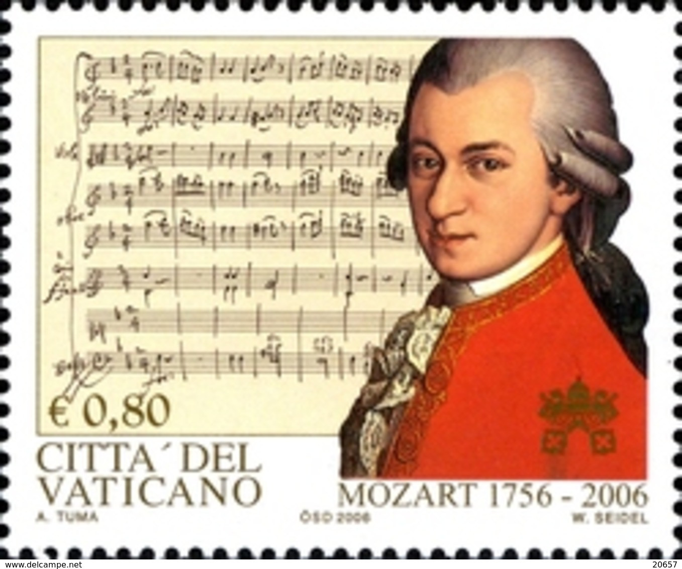 Vatican 1406 Mozart - Musica