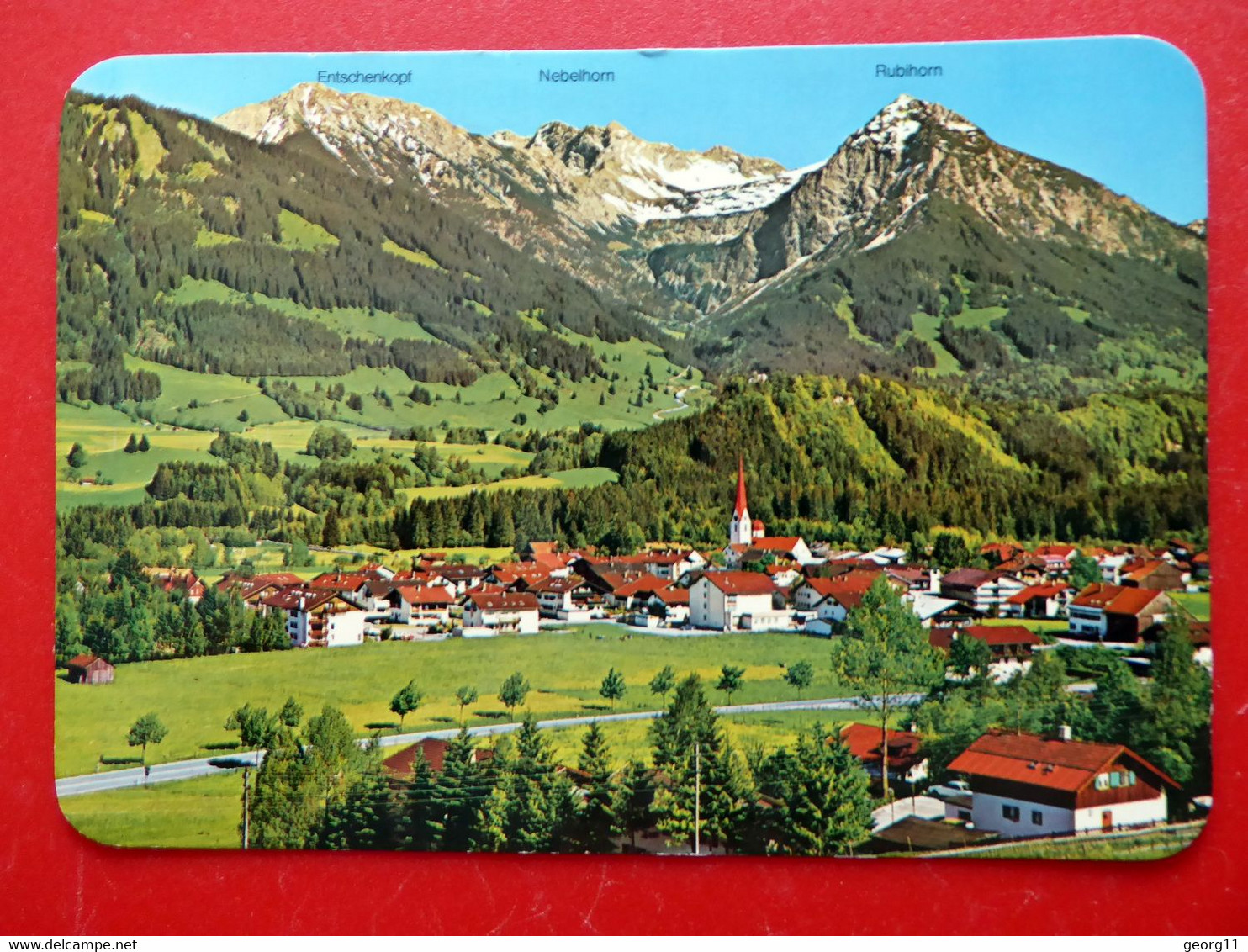 Fischen Im Allgäu - Oberallgäu - Panorama - Großformat - Abgerundete Ecken - Fischen