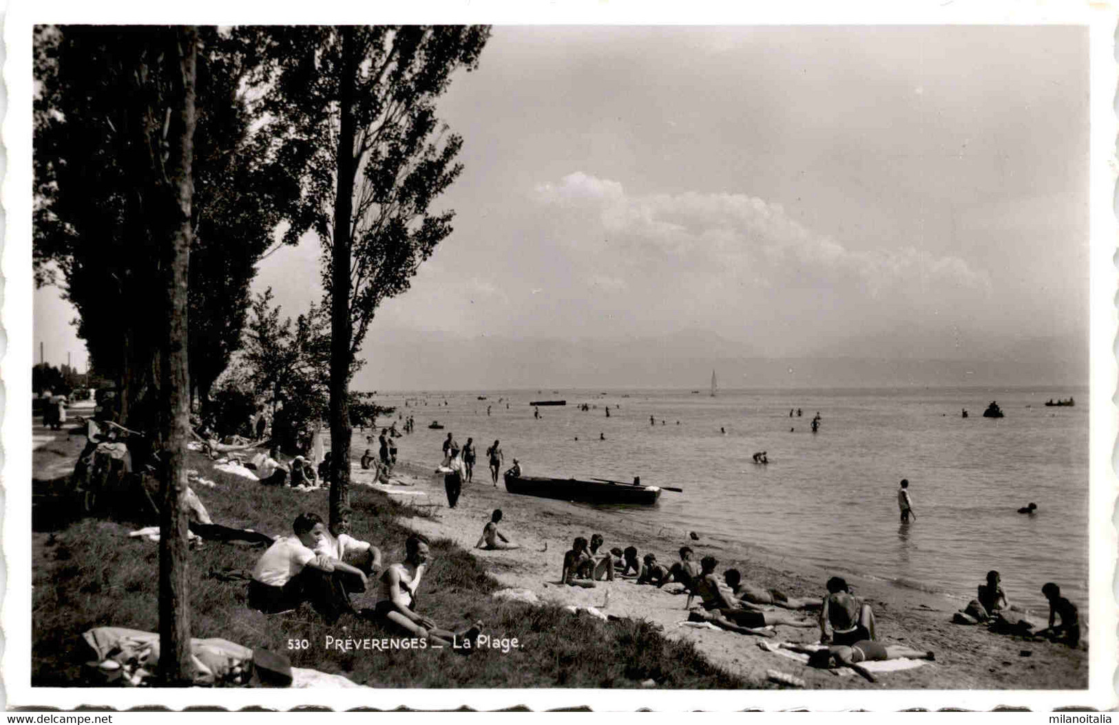 Preverenges - La Plage (530) * 1958 - Préverenges