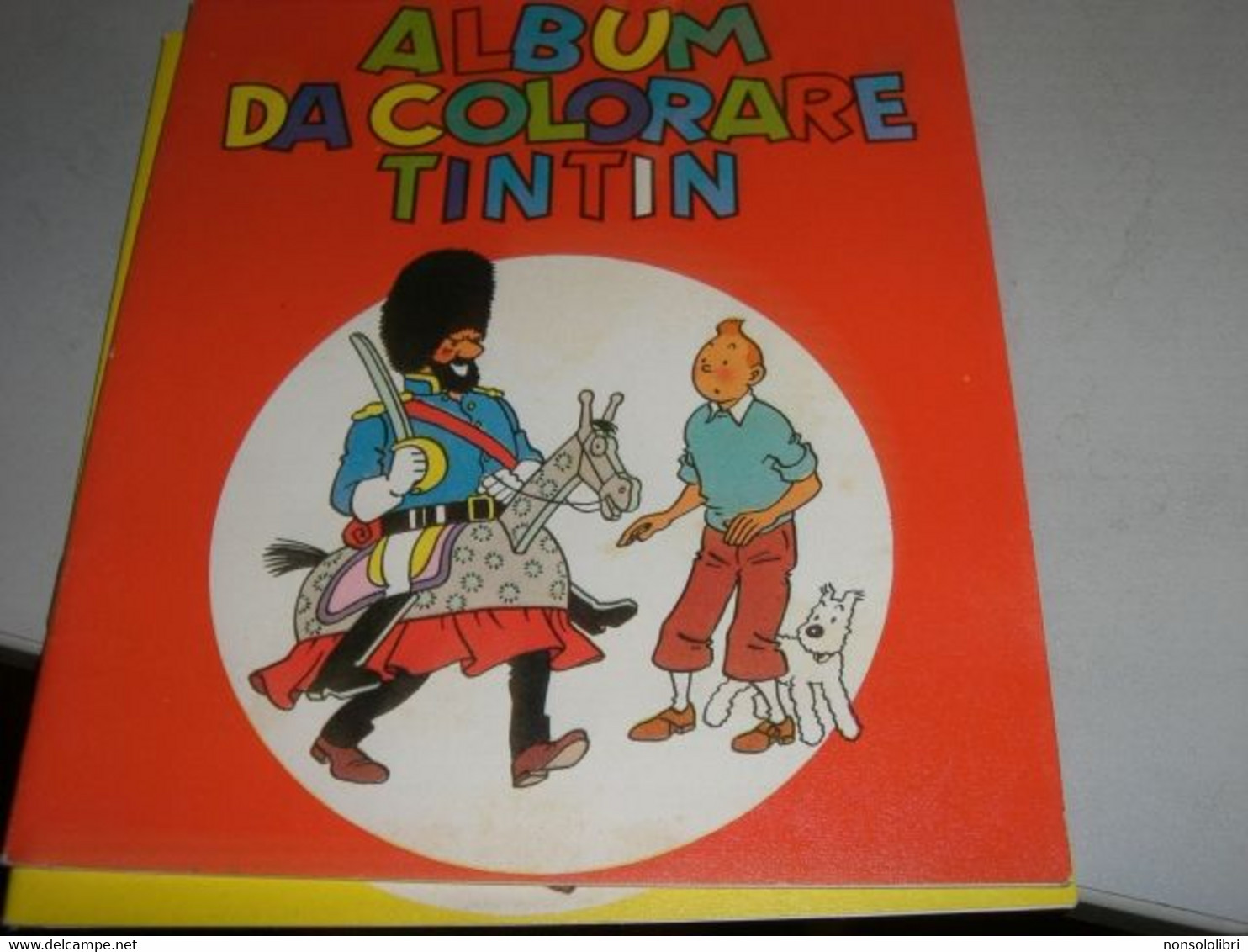 3 ALBUM DA COLORARE TIN TIN -EDIZIONI GANDUS - Novelle, Racconti