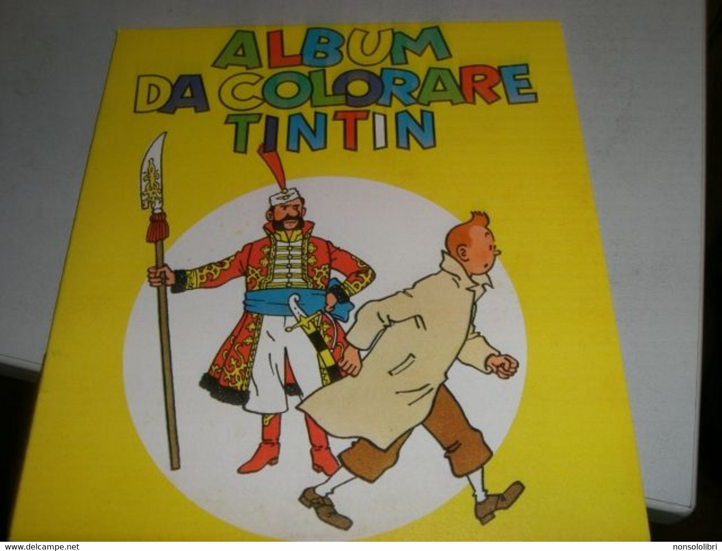 3 ALBUM DA COLORARE TIN TIN -EDIZIONI GANDUS - Novelle, Racconti