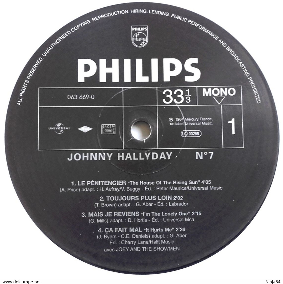 JOHNNY HALLYDAY-CD-DISQUES-RECORDS-BOUTIQUE VINYLES-RECORDS