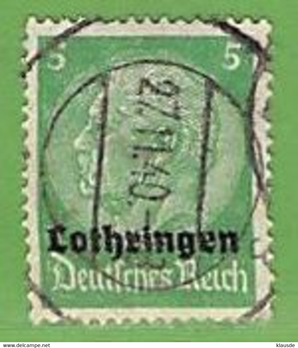 MiNr.3 O Deutschland Besetzte Gebiete II.WK Lothringen - Ocupación 1938 – 45