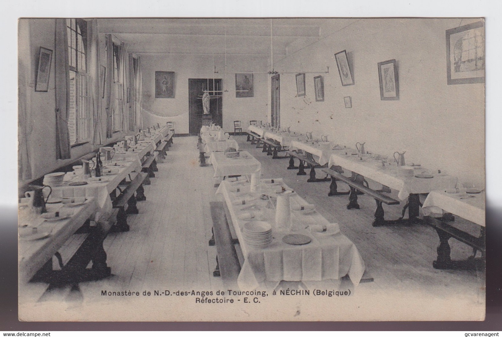 MONASTERE DE N.D. DES ANGES DE TOURCOING A NECHIN -  REFECTOIRE - Estaimpuis